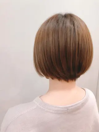 ショート ショートショートボブ うるはのヘアスタイル