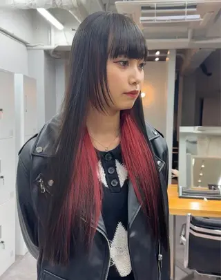 ロング ウルフ・ボブ モデル✵HARUTOのヘアスタイル