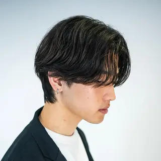 ショート パーマ メンズ 大人メンズヘア メンズパーマSHUNのヘアスタイル