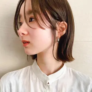 ショート 🌱小顔ヘア/ボブ ミディアム/双葉🌱のヘアスタイル