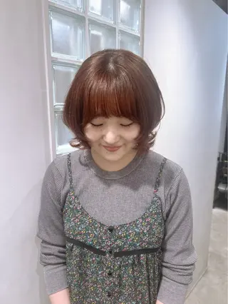 ミディアム カラー ☆ HARUKA ☆のヘアスタイル