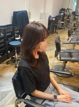 ロング カラー ヘアアレンジ 【代表】 🌟MASA🌟美髪のヘアスタイル