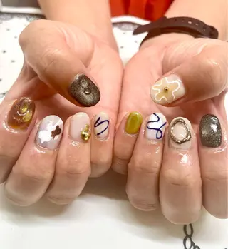 ネイル nailist cocoのネイルデザイン
