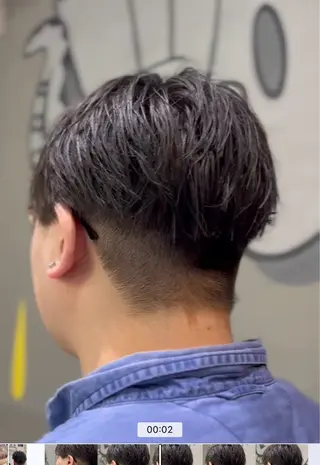 ショート メンズ メンズ専門サロン wokeのヘアスタイル