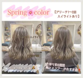 セミロング sano sayakaのヘアスタイル