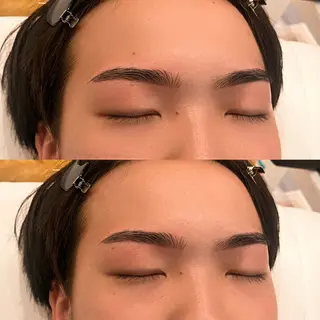メンズ アイブロウ 八田 紗希の眉毛・アイブロウイメージ