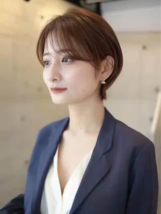 ショート ナック 阿倍野店 リタッチカラー募集中のヘアスタイル