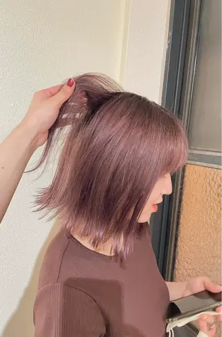 ミディアム カラー Re.ly🎀 Ricoのヘアスタイル