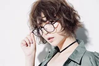 ショート カラー パーマ ヘアアレンジ 似合わせhair🔸 アサダ　タカコ🔸のヘアスタイル
