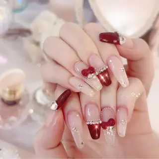 ネイル Sora nail 長さ出し専門店のネイルデザイン