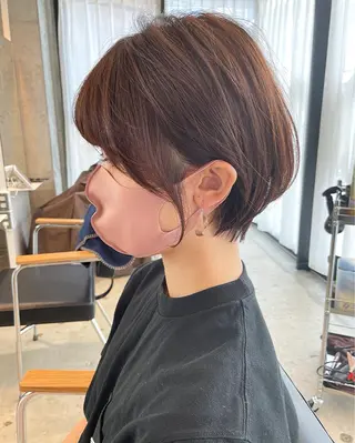 ショート カラー 【ショートカット 美髪矯正】今井隆太のヘアスタイル