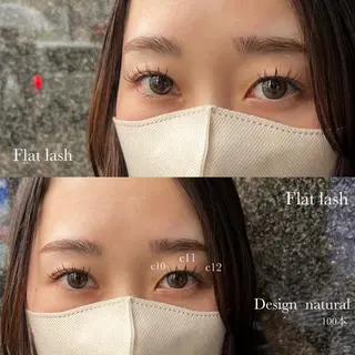 マツエク・マツパ The B/ オガワラナのヘアスタイル