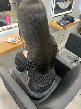 カラー 札幌ブリーチなし 👑ヒリュウのヘアスタイル