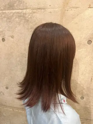 セミロング カラー «料金🆓カット モデル»キリ🌿のヘアスタイル