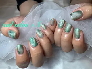 ミディアム Nail Salon +Aのネイルデザイン