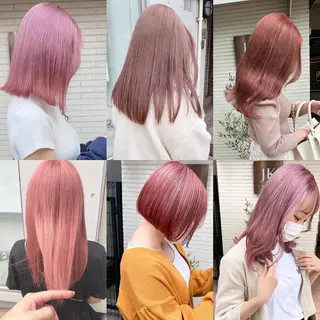 カラー 縮毛矯正ヘアアレンジ 🌸三輪知優🌸のヘアスタイル