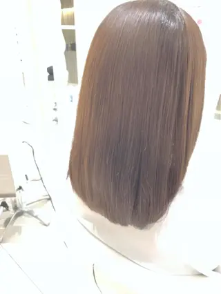 セミロング 上田 篤史のヘアスタイル