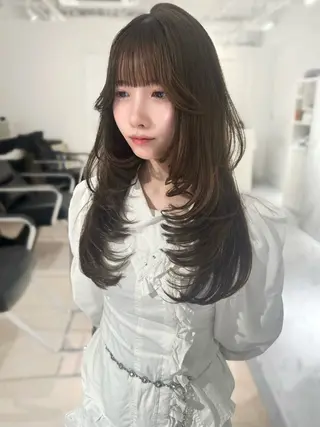 ロング 上野/韓国hair 🤍MOEKA🤍のヘアスタイル