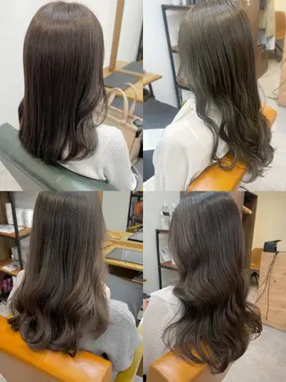 ミディアム 石川 理恵のヘアスタイル