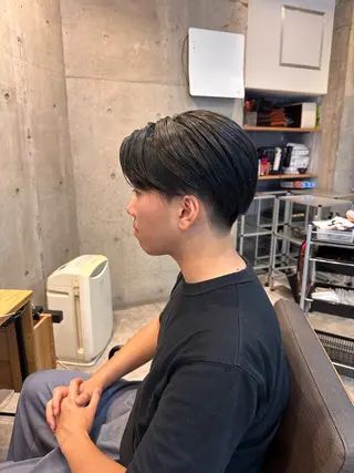 ショート パーマ メンズ 🔥メンズカラー🔥 セヤシュウヘイのヘアスタイル