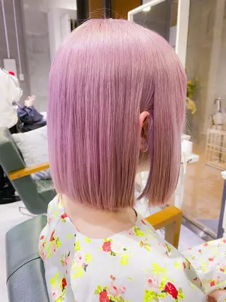 ショート カラー ヘアアレンジ Days 透明感カラーのヘアスタイル