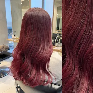 ロング カラー ヘアアレンジ stylist ◎RUKI.のヘアスタイル