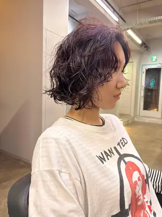 ショート パーマ ボブとパーマの達人 /美容室難民の方是非のヘアスタイル