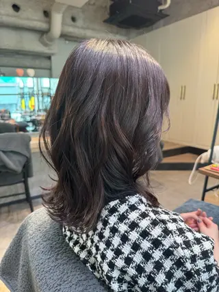 ミディアム カラー 新宿 / Aujua ｿﾑﾘｴ🫧森田涼介のヘアスタイル