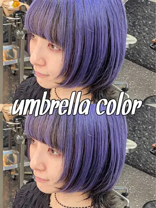 カラー パーマ/ダブルカラー ブリーチ⭐️海斗のヘアスタイル