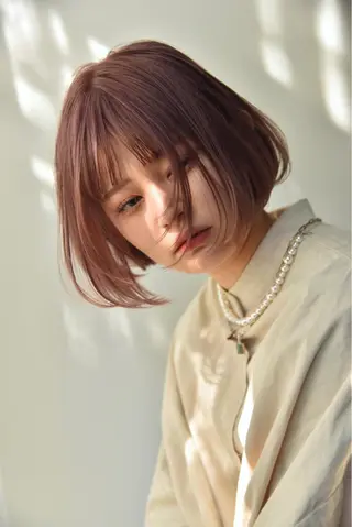 ショート カラー 前田 雄のヘアスタイル