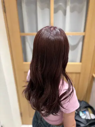 ロング カラー 脇尾 百花のヘアスタイル