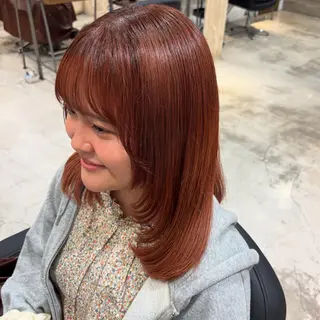 ロング カラー ツヤカラー🫧Sae ネイルモデル募集中のヘアスタイル