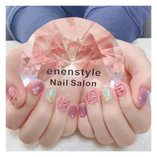 ショート ネイル 👑enen style👑のネイルデザイン