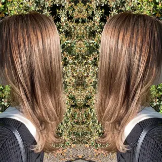 ミディアム ✨髪質改善　美髪✨ 縮毛　井上 大誠のヘアスタイル