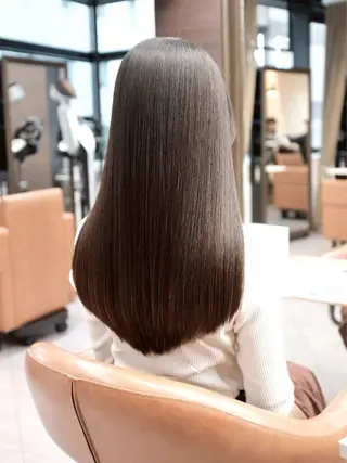 ロング 韓国/艶髪/縮毛矯正 /髪質改善/MIKUのヘアスタイル