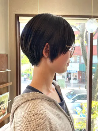 ショート ショート/似合わせ パーマ/KANOのヘアスタイル