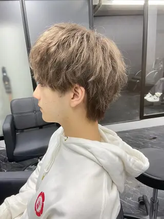 ミディアム カラー メンズ メンズ特化/ マンツーマン/Ryuのヘアスタイル