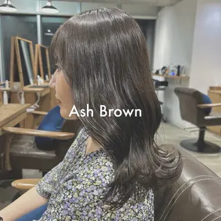 ロング カラー Eri 🌿透明感・艶カラーのヘアスタイル