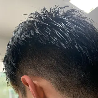 メンズ ウスイマイコ カット/ケアカラーのヘアスタイル
