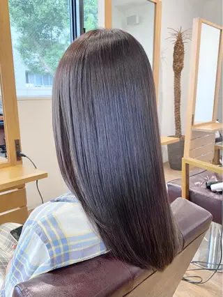 ミディアム カラー 髪質改善特化KIZU /艶髪研究（京都）のヘアスタイル