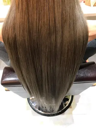 セミロング カラー Seventh Senseのヘアスタイル