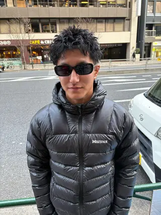 ショート パーマ メンズ 💈メンズ短髪特化 ✂︎伊藤大輝💈のヘアスタイル