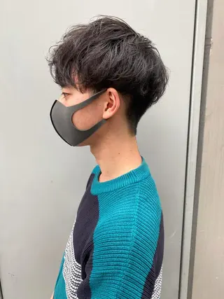 ショート ヘアアレンジ メンズ スパイキー/フェザー /波巻き/かいとのヘアスタイル