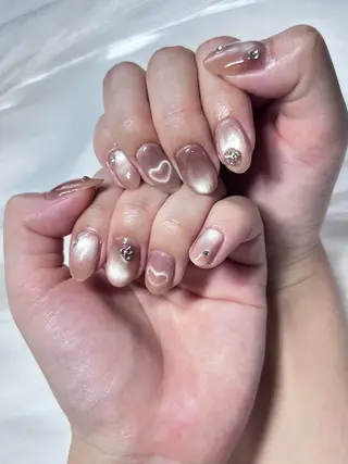 ネイル Horie 雪のネイルデザイン