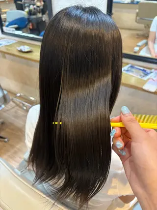ロング 韓国ヘアー🇰🇷 MIWAのヘアスタイル