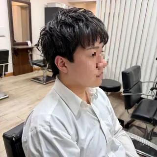 ショート パーマ メンズ 【池袋/スパイキー ショート】ⓝⓘⓜⓤのヘアスタイル