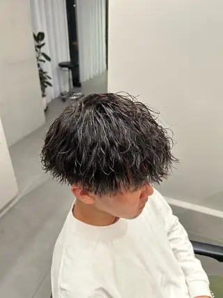 ショート パーマ メンズ 立川メンズパーマ職人 店長/小泉文人のヘアスタイル