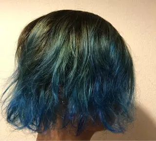 ミディアム カラー メンズ Lian山田 駿のヘアスタイル