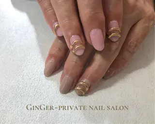 ネイル ginger nail&spaのネイルデザイン