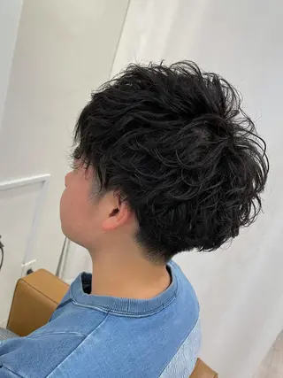 ショート パーマ メンズ 【大宮】 メンズ専門吉川のヘアスタイル